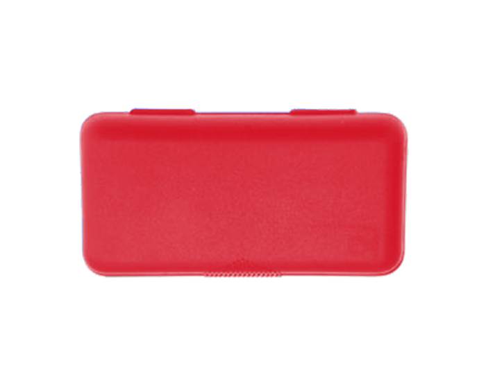 ESTUCHE VELVET-ROJO